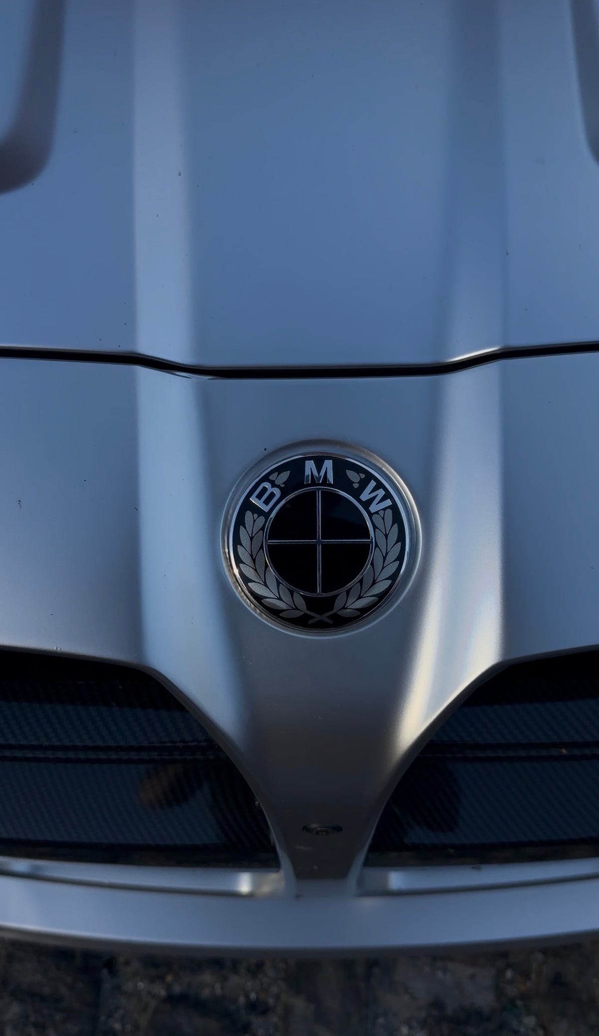 Roundelsphere emblem installed on BMW