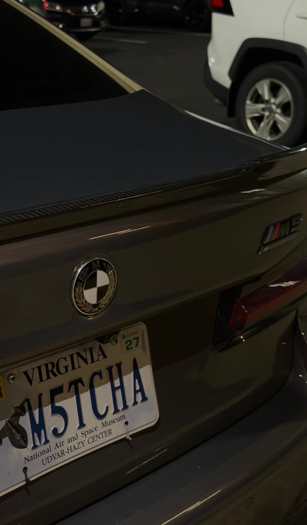 Roundelsphere emblem installed on BMW